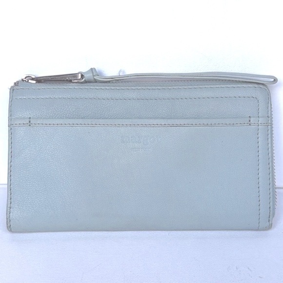 Margot light blue wallet/wristlet - Picture 1 of 16